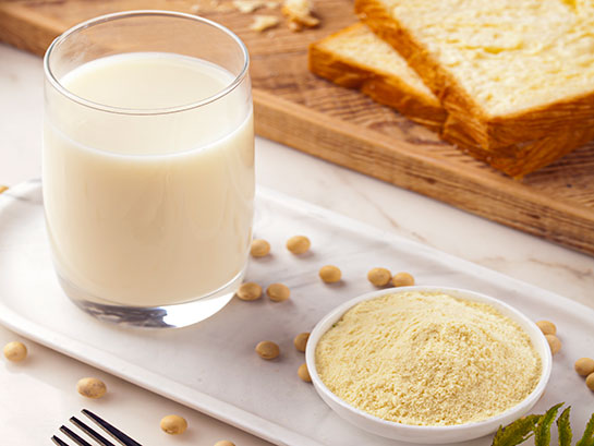 C02Y 18% proteína leite de soja instantâneo em pó (com açúcar)